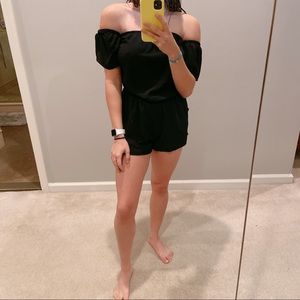 Gab & Kate off the shoulder romper